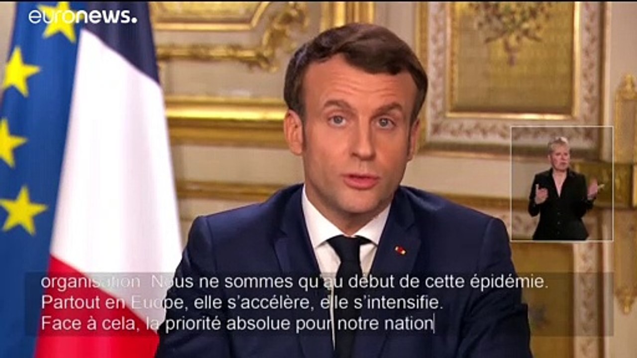 Macron: Schulen und Kindergärten in Frankreich ab Montag geschlossen