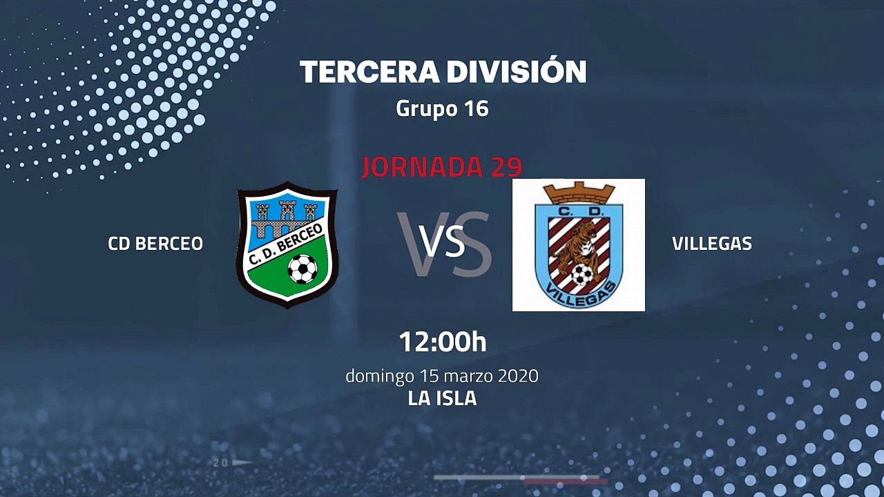Previa partido entre CD Berceo y Villegas Jornada 29 Tercera División