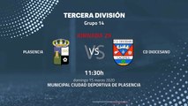 Previa partido entre Plasencia y Cd Diocesano Jornada 29 Tercera División