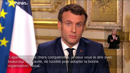 Macron fecha escolas mas não adia eleições