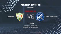 Previa partido entre Lebrijana y Xerez Deportivo Jornada 30 Tercera División