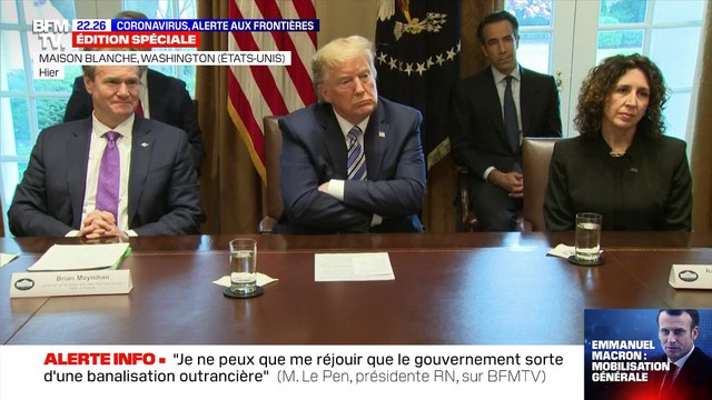 Coronavirus, alerte aux frontières - 12/03