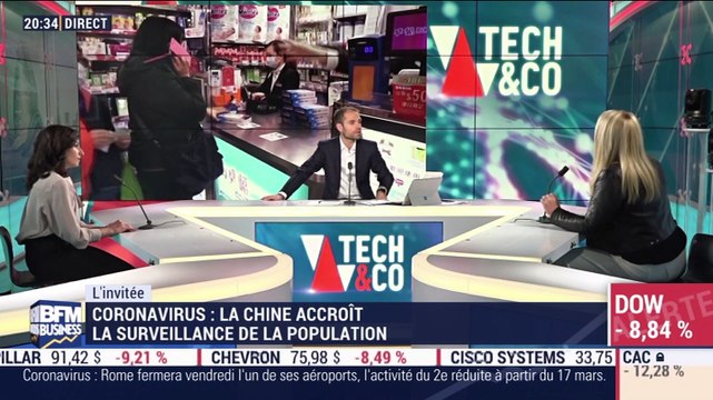 Laurence Devillers (LIMSI-CNRS) : la Chine accroît la surveillance de la population à cause du coronavirus - 12/03