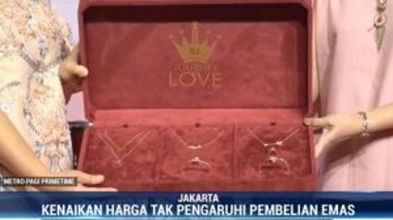 Kenaikan Harga Tak Pengaruhi Permintaan Emas