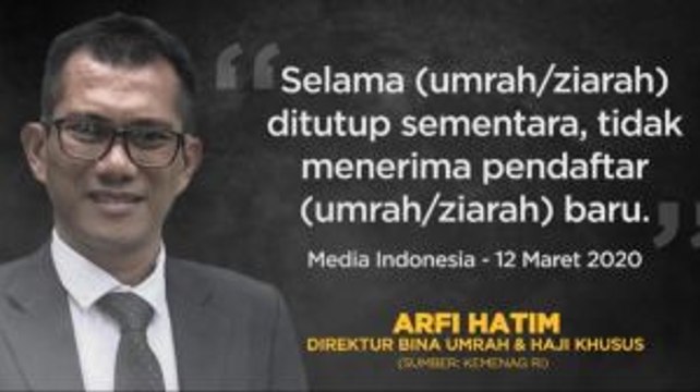 Kemenag Tutup Sementara Aplikasi Pendaftaran Umrah