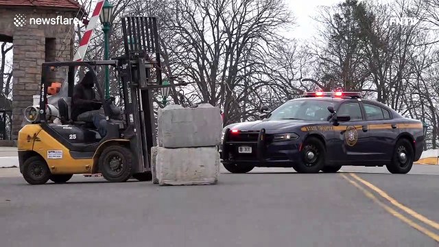 New York sets up drive-thru coronavirus testing for locked down New Rochelle