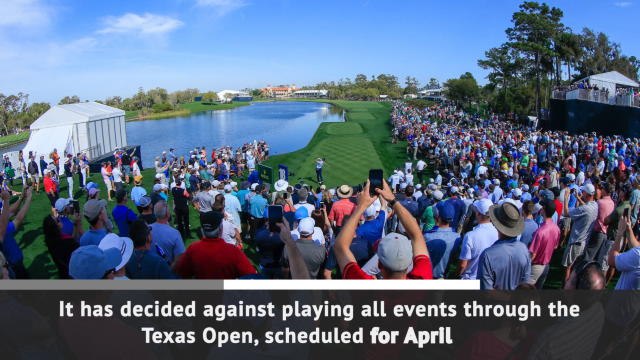 Breaking News - PGA Tour to stop due to coronavirus
