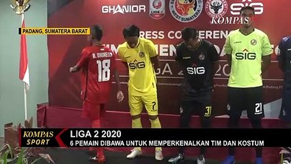 Semen Padang FC Kenalkan Kostum dan Tim