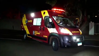 Motociclista sofre queda na Rua Antonina; Siate foi mobilizado