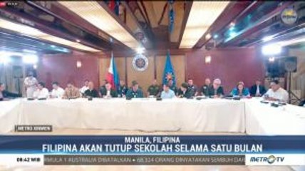 Kota Manila Ditutup Akibat Virus Corona