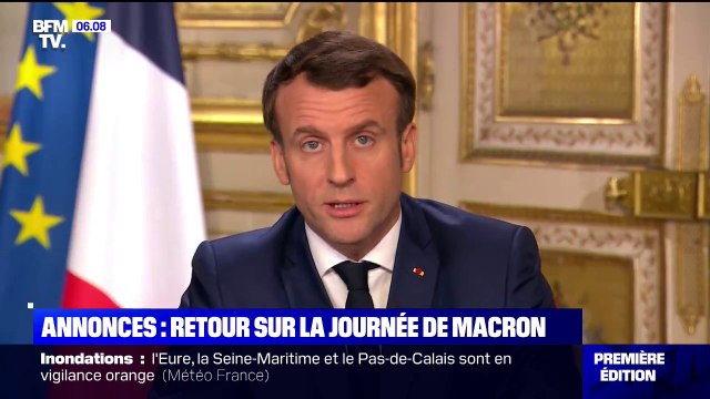 Coronavirus: les coulisses de la journée agitée d'Emmanuel Macron avant son allocution