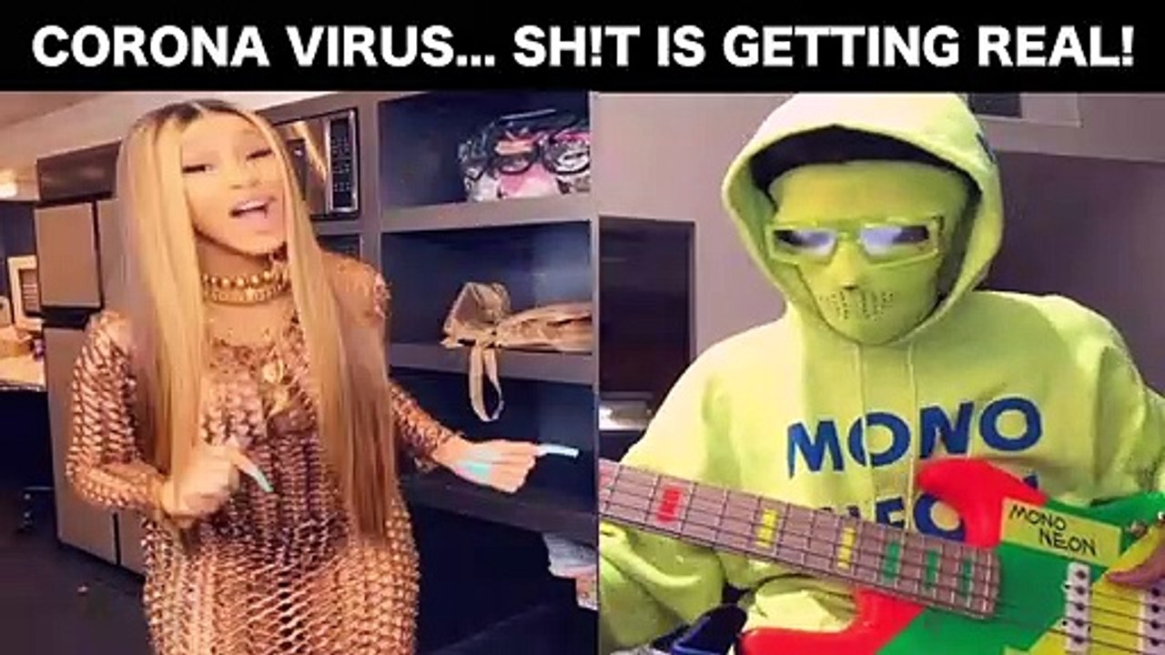 MonoNeon & Cardi B - "CORONA VIRUS... SH!T IS GETTING REAL"