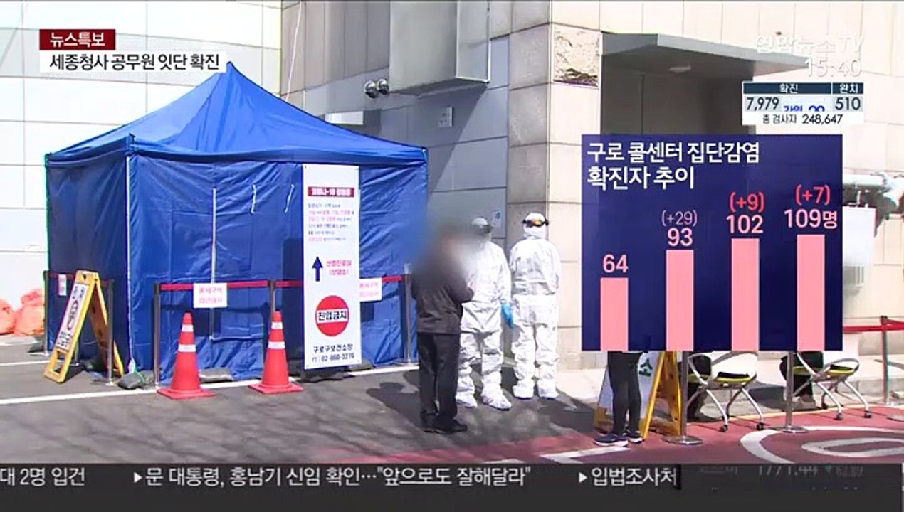 구로 콜센터 확진 증가세 둔화…"큰 불 잡았다 판단"