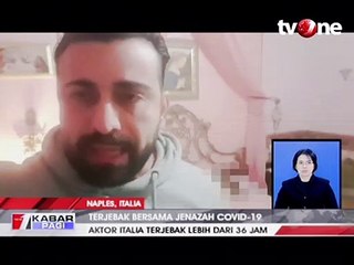 Aktor Italia Terjebak Bersama Jenazah Covid-19