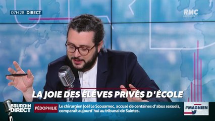 #Magnien, la chronique des réseaux sociaux : La joie des élèves privés d'école - 13/03