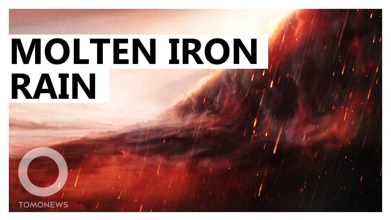 Molten IRON RAIN discovered on massive exoplanet