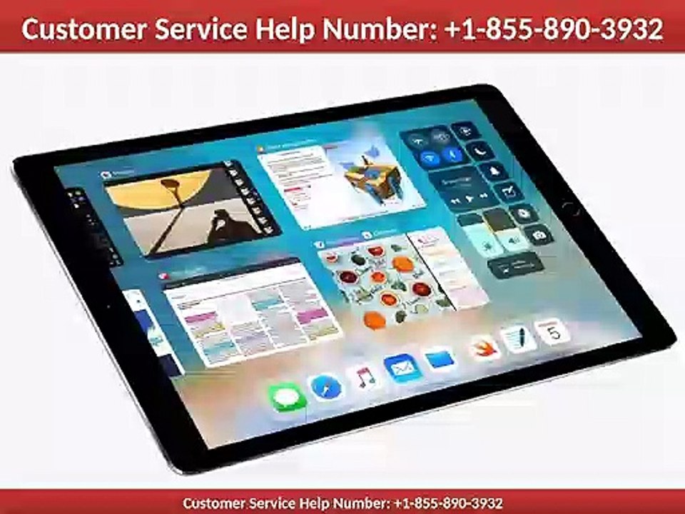 Apple iPad Customer Tech Support Number 1-855-890-3932