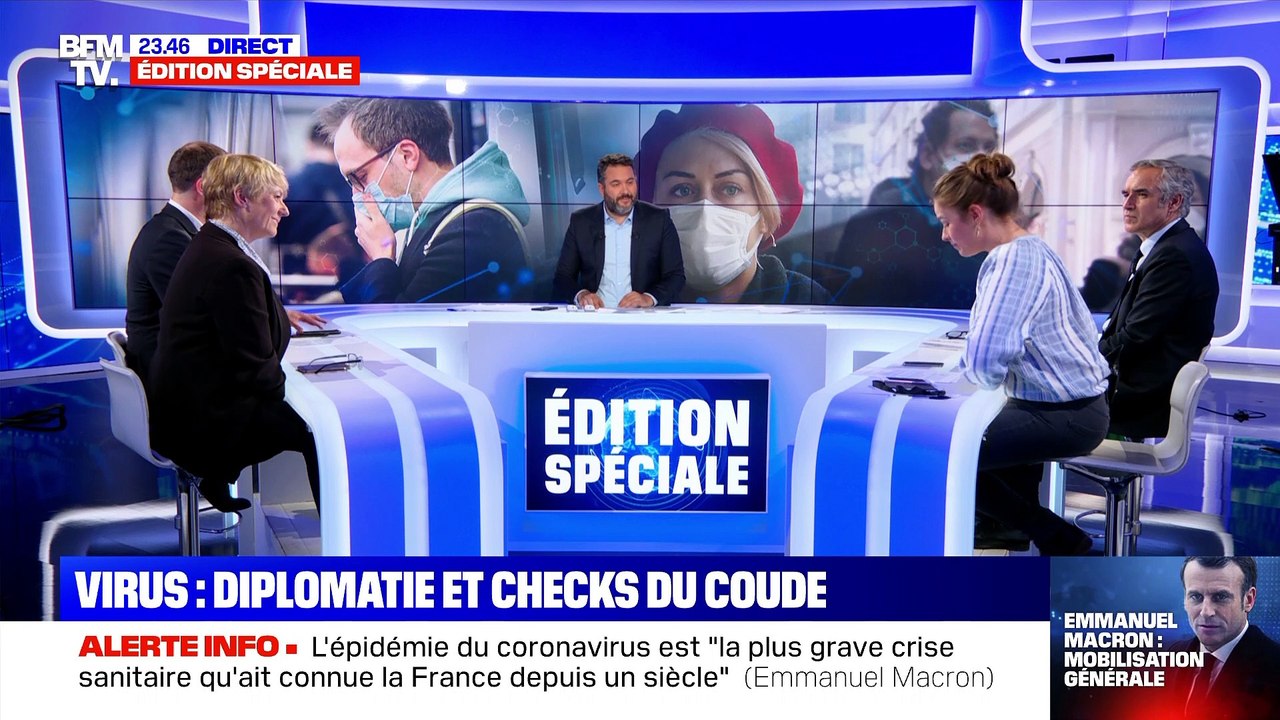 Virus : diplomatie et checks du coude - 12/03