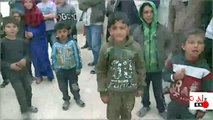 Savaş mağdurlarına İdlib kırsalında 2 bin briket ev yapıldı