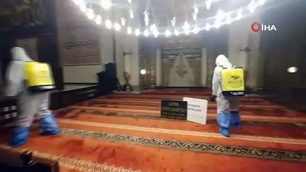 Ulucami’de   virüs temizliği
