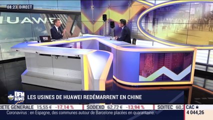 Minggang Zhang (Huawei France): Les usines de Huawei redémarrent en Chine - 13/03