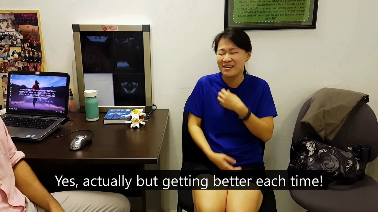 Patient able to WALK again after getting *Chiropractic* adjustments