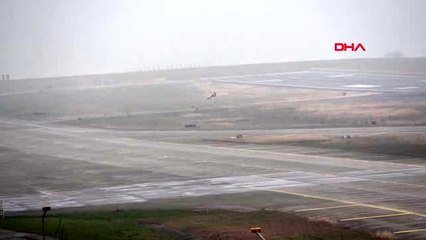 Trabzon'da uçuşlara sis engeli