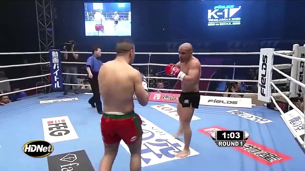 THE MOST MAD BATTLE IN K-1 HISTORY:  Mike Zambidis vs Shahid Oulad El Hajj