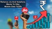 Reliance Jio And Vodafone Wants To Hike Mobile Data Tariffs