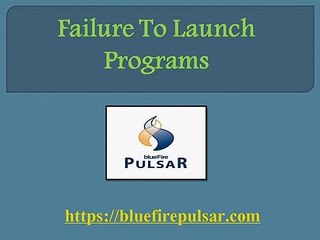Failure To Launch Programs