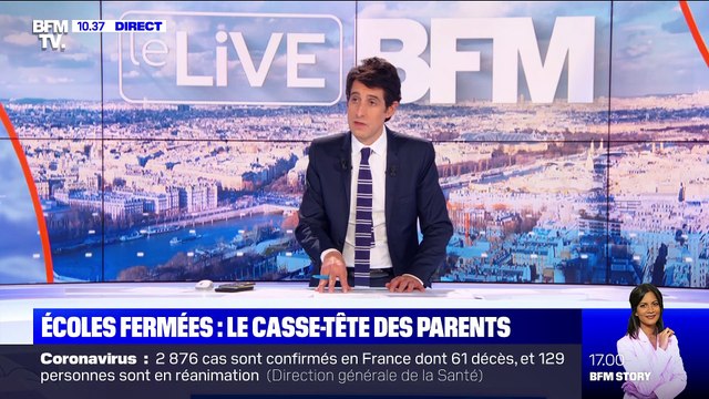 Ecoles fermées : le casse-tête des parents (2) - 13/03