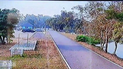 Driver Forgets Handbrake, Car Rolls Into Lake