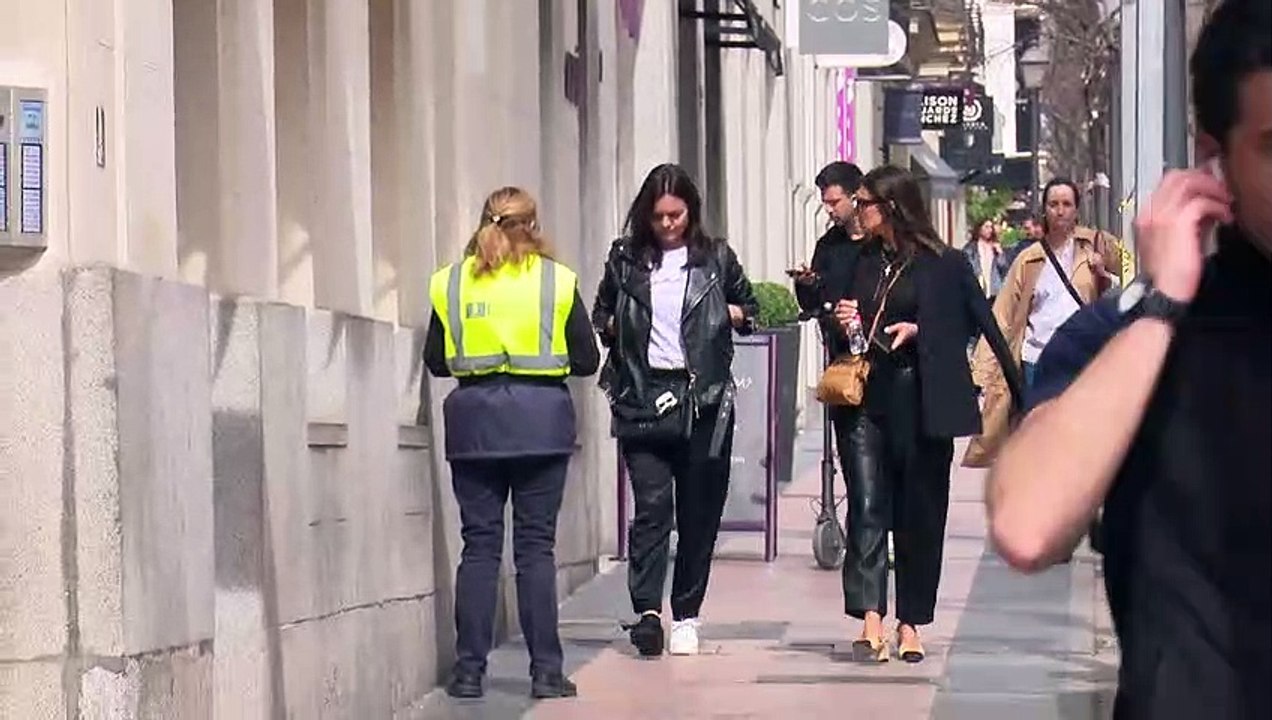 Paula Echevarría por las calles de Madrid