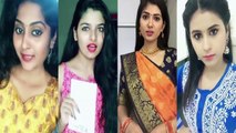 Cute tamil girls on Tik Tok, Musically Romance Funny Love cute videos