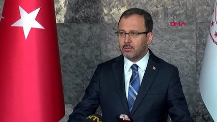 Spor Bakanı Kasapoğlu, koronavirüse karşı yeni tedbirleri açıkladı