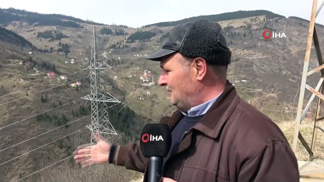 HES projesi için mahallerinden geçen derenin isminin değiştirildiğini iddia eden mahalle sakinler tepkili