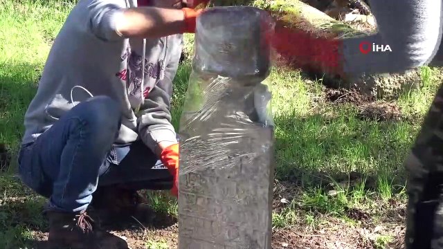 Çanakkale'de 3 asırlık Osmanlı kitabeleri günümüz Türkçesine çevrilerek tarihe ışık tutuluyor