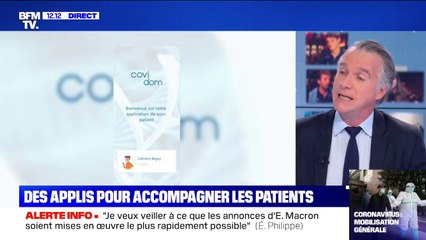 Coronavirus : des applications pour accompagner les patients