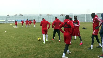 Sivasspor, Antalyaspor maçının hazırlıklarını sürdürdü - SİVAS