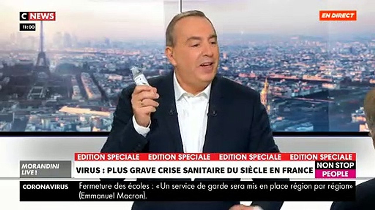 Un pharmacien au bord des larmes dans "Morandini Live" explique qu'il n'a pas de masques à vendre au grand public afin qu'il puisse se protéger - VIDEO