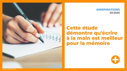 Cette étude démontre qu'écrire à la main est meilleur pour la mémoire