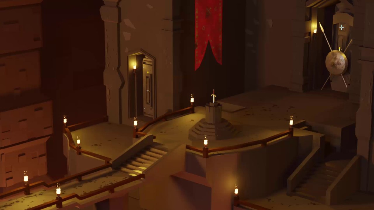 Game Environment Concept Art #1 | Low Poly | Blender 2.83 | Substance Painter