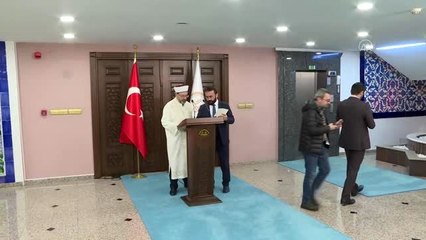 Erbaş: "Kur'an kurslarımız iki hafta süreyle tatil edilmiştir"