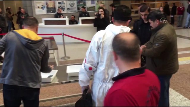 İstanbul Adalet Sarayı'nda koronavirüs önlemlerine devam edildi - İSTANBUL