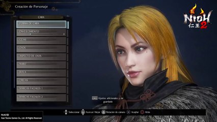 Nioh 2 #1 - Creacion del personaje y empezamos - CanalRol 2020