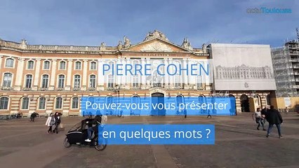 Pierre Cohen, candidat de la liste Pour la cohésion l'autre choix, pour les Municipales à Toulouse