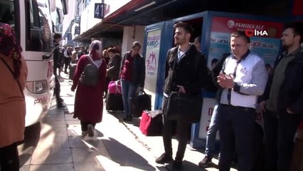 Otogar'da tatil yoğunluğu devam ediyor
