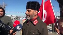 Şehitler için yürüyen gazi torunu, Çanakkale’ye ulaştı