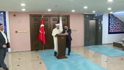 Erbaş: 'Kur'an kurslarımız iki hafta süreyle tatil edilmiştir' - ANKARA