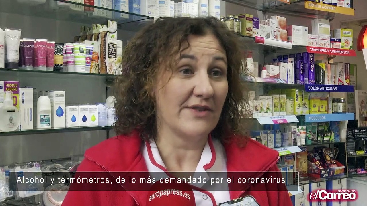 Alcohol y termómetros, de lo más demandado por el coronavirus
